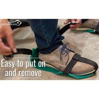 Bison Life Green Heavy-Duty Shoe Scrubber – Slip-Resistant, Surface Cleaning Scrubber