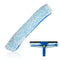 Professional 14” Microfiber replacement sleeves for window washing squeegee cleaning tool, Blue