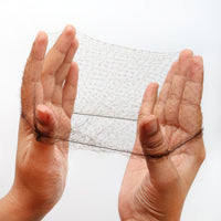 Bison Life Violette Fine Mesh Hair Bun Nets – Invisible Black Nylon Hairnets for Adults & Youth
