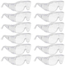 Diamont Vented Over Clear Safety Glasses, ANSI Z87.1, Anti-Scratch