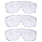 Diamont Vented Over Clear Safety Glasses, ANSI Z87.1, Anti-Scratch