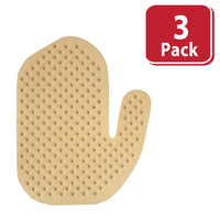Kleen Mitt Pet Grooming Mitt Refill - Studded Bristle Massage Pad, Yellow, Left Hand