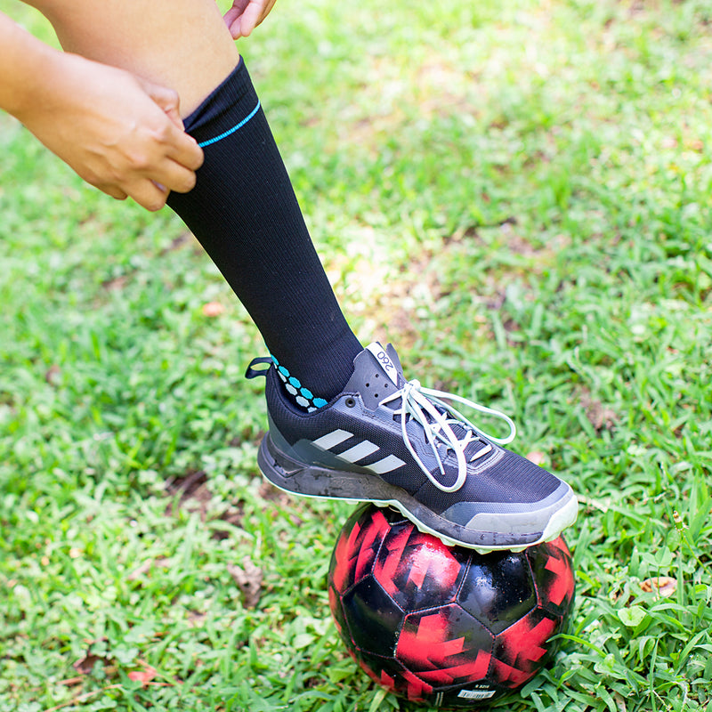 Bison Life Spec X Sports Compression Socks for Women – Breathable Knee High Support Socks