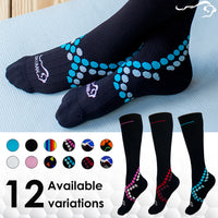 Bison Life Spec X Sports Compression Socks for Women – Breathable Knee High Support Socks