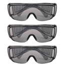 Diamont Vented Over Clear Safety Glasses, ANSI Z87.1, Anti-Scratch