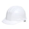 Impact Pro Safety Hard Hat, HDPE Sweatband, 4 Point Ratchet Suspension