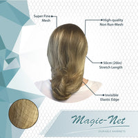 Bison Life Magic Net – Durable Invisible Reusable Nylon Mesh Hair Nets for Adults & Youth