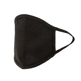 Bison Life 2 Ply Reusable Soft Cotton Face Mask, Breathable & Washable, Black - Kids