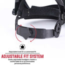 Full Face Protector Face Shield, Reusable, Secure Protection, Black
