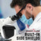 Boxer Black Temples Safety Glasses, Anti Scratch- Fog Lens, Adjustable Temple