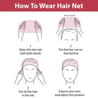 Bison Life Magic Net – Durable Invisible Reusable Nylon Mesh Hair Nets for Adults & Youth