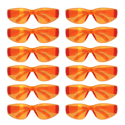 Kristal Impact Resistant Lens Safety Glasses, Colored Lens with Colored Temple , OFSM