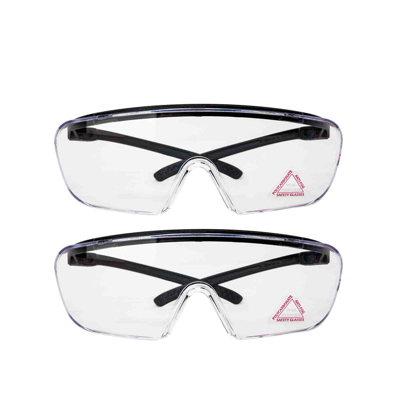 Duarte Premium Over Clear Safety Glasses, ANSI Z87.1, Anti Fog & Scratch