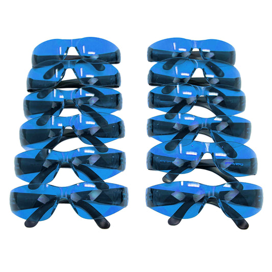 Blue color safety glasses