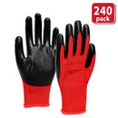 Nitrile Coated Work Gloves, Abrasion Resistant Mechanical Gloves, Nitrile Mechanics Gloves