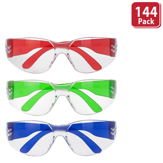 Safety glasses clear lens for youth