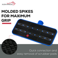 EZ Scrub Pad Holders - Swivel Universal Cleaning Pad Holder, 10" x 4⅝"