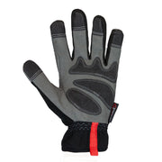 Bison Life Thick Protection Tough Pro Grip Gloves With Knuckle Guard
