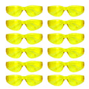 Crystal Full Color Polycarbonate Lens Safety Glasses, Anti-Scratch