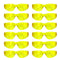 Crystal Full Color Polycarbonate Lens Safety Glasses, Anti-Scratch