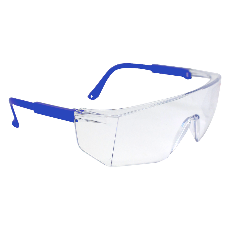 Boxer Clear Lens Color Temple Safety Glasses With Anti Scratch-Fog - View 4