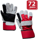 SAFE HANDLER Supreme Rigger Safety Gloves Red/Grey/Black - View 8