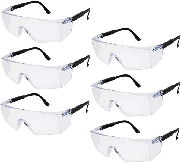 Boxer Clear Lens Color Temple Safety Glasses With Anti Scratch-Fog - View 13