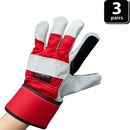 SAFE HANDLER Supreme Rigger Safety Gloves Red/Grey/Black - View 6