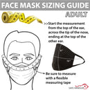 SAFE HANDLER Reusable 2 Ply Cotton Face Mask Black View 7