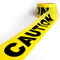 SAFE HANDLER Caution Safety Warning Tape Roll - View 2