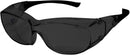 Black, PrimeX IR5 Safety Glasses With Anti-Scratch-Fog - View 6