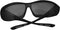Black, PrimeX IR5 Safety Glasses With Anti-Scratch-Fog - View 7