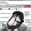 SAFE HANDLER Full Face Reusable Protector Shield With Black Frame - View 2