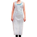 SAFE HANDLER Disposable Poly Aprons White - View 1