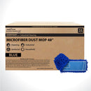 Microfiber Dust Mop Washable Commercial Mop Head Replacement, Blue