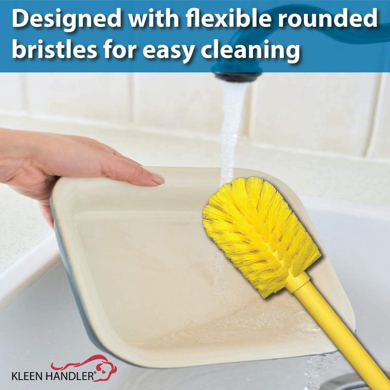 KLEEN HANDLER Goblet Cleaning Brush Yellow - View 5