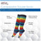 ZAYAAN HEALTH Chroma Compression Socks For Anti-Fatigue Multi-Color- View 2