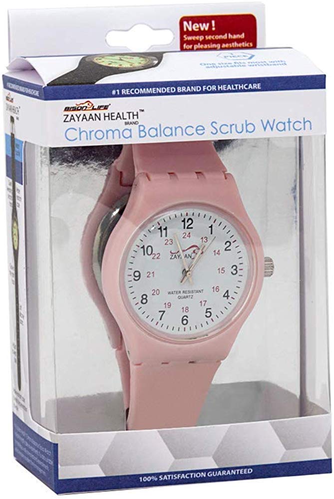 ZAYAAN HEALTH Scrub Wear Classic Balance Medical Watch - View 6