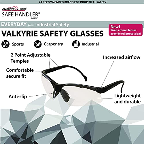 Bison Life Online shop for Mirage Safety Glasses with a Protective Pouch | View - 2