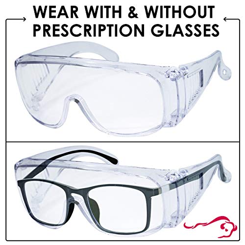 Diamont Kids Safety Glasses Assorted & Vented Side Shield Protection - View 4