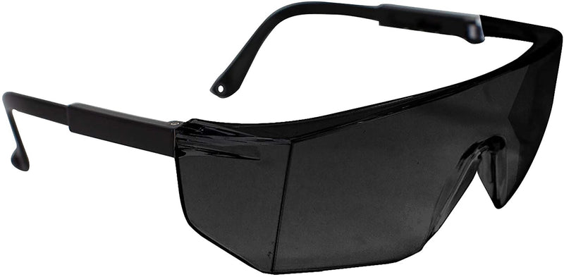 Boxer Black Lens Temples Safety Glasses With Anti-Scratch-Fog - View 5