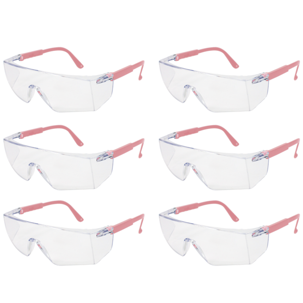 Boxer Clear Lens Color Temple Safety Glasses With Anti Scratch-Fog - View 8