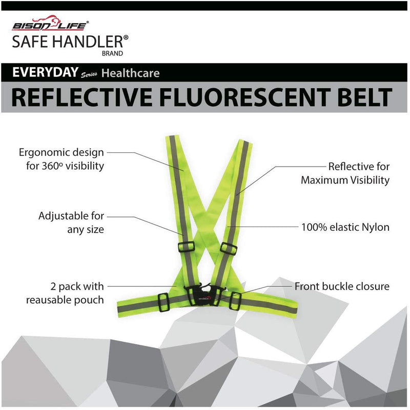 SAFE HANDLER Reflective 360 º Fluorescent Belt - View 2
