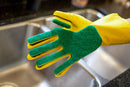 POPULAR LIFE Kleen Mitt Glove Set With Yellow Glove And Removable Sponge - View 3