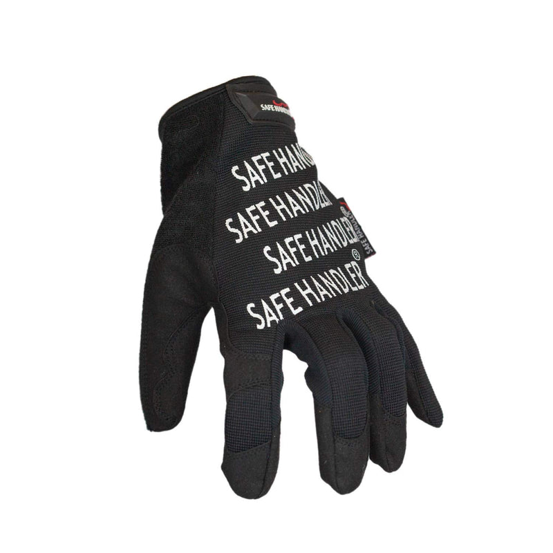 SAFE HANDLER Cool Mesh Gloves Black Small/Medium