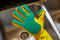 POPULAR LIFE Kleen Mitt Glove Set With Yellow Glove And Removable Sponge - View 8