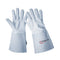 SAFE HANDLER TIG Welding Gloves With 6” Cowhide Gauntlet Grey - View 1