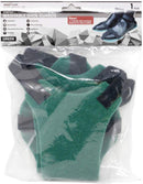 SAFE HANDLER Washable Shoe Guards With Inbuilt Slip-Resistant Feature Green/Black - View 7