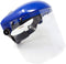 BISON LIFE Protective Headgear With Safety Face Shield Blue - View 1