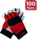 SAFE HANDLER MIG Welding Gloves With Sturdy Non-slip Material Red/Black/Gray - View 6